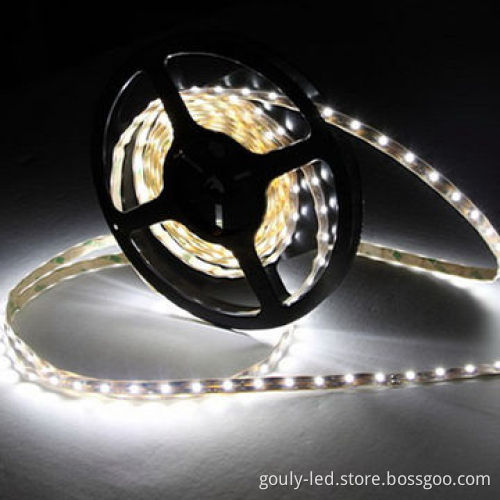 Blue flexible LED strips with 12V DC 72W, white PCB boardNew